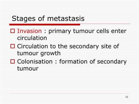 PPT - Molecular mechanism of cancer metastasis PowerPoint Presentation ...