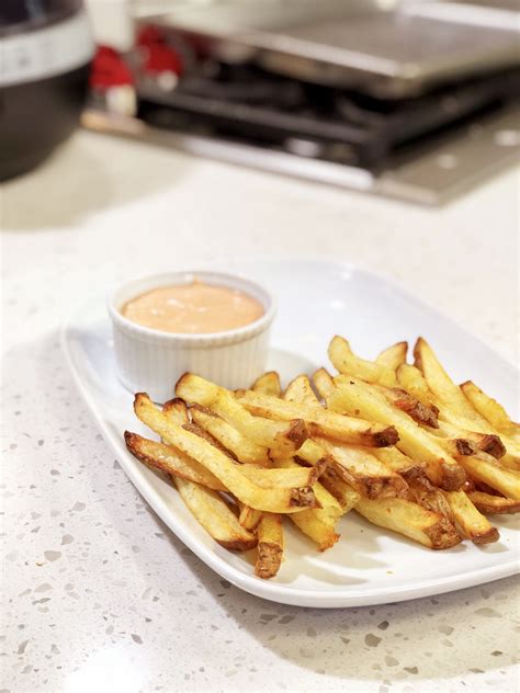 French Fries with Dipping Sauce - cooking with chef bryan