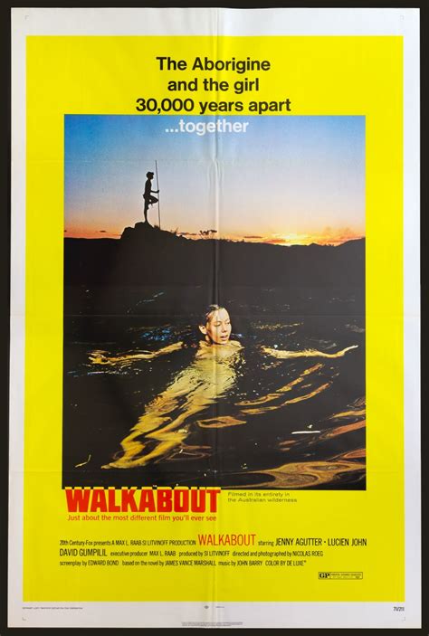 Walkabout (1971) Original One-Sheet Movie Poster - Original Film Art ...