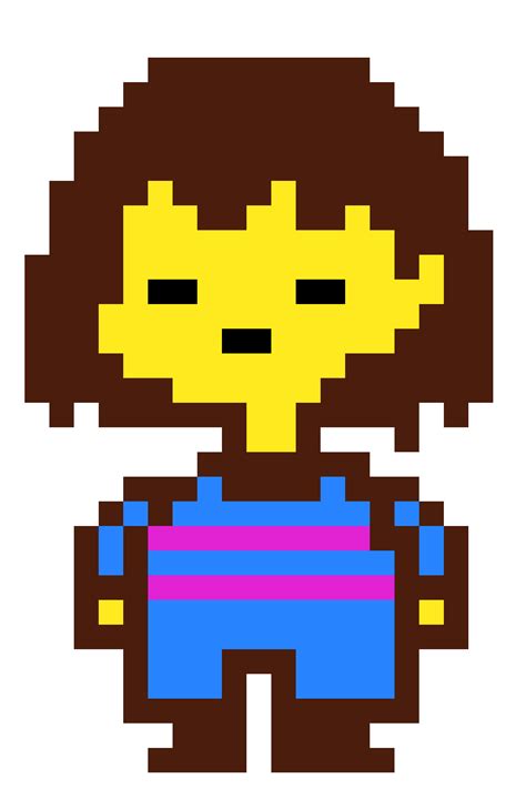 Undertale Frisk Sprite | Pixel Art Maker