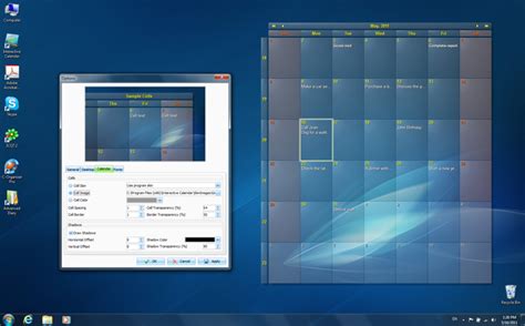 Interactive Calendar - free desktop calendar software and day planner ...