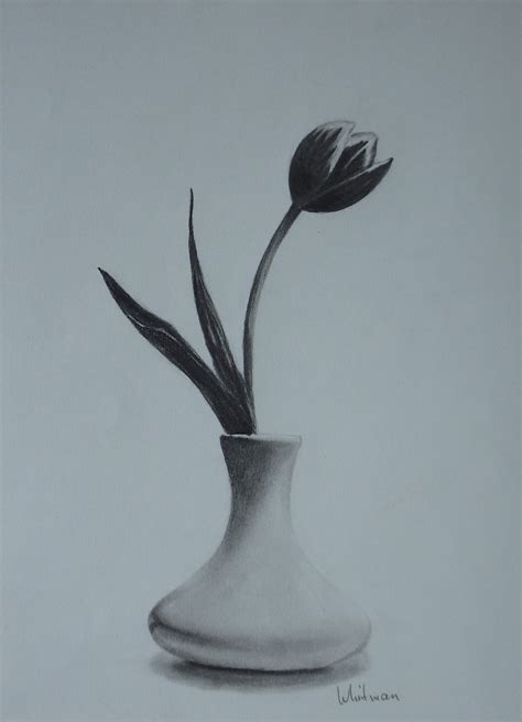 Vase Pencil Drawing at GetDrawings | Free download