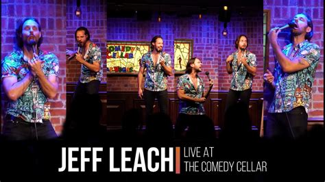 Comedian Jeff Leach Live At The Comedy Cellar - YouTube