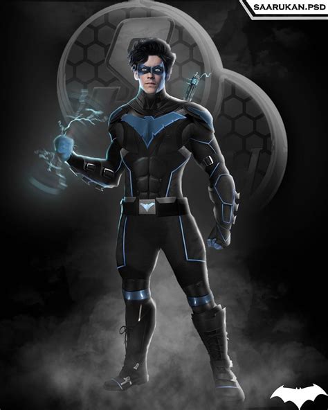 Nightwing Fancast/Fanart by Saarukan.PSD by TytorTheBarbarian on DeviantArt