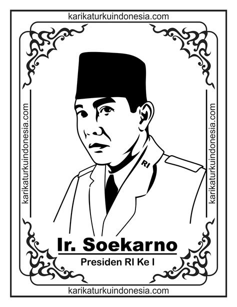 17+ Mewarnai Gambar Pahlawan Nasional - Gambar Barumu