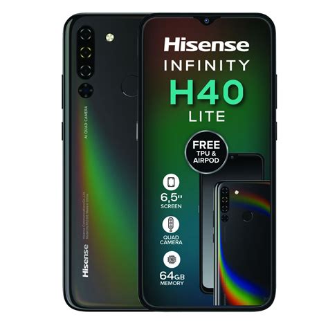 Hisense Infinity H40 Lite 64GB Single Sim - Black | Shop Today. Get it ...