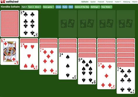 Klondike Solitaire - Online & 100% Free