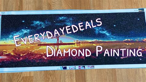 Everydayedeals Diamond Painting Review (Time-Lapse) - YouTube