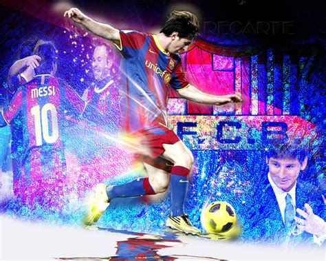 Lionel Messi FC Barcelona Wallpaper - Lionel Andres Messi Wallpaper ...