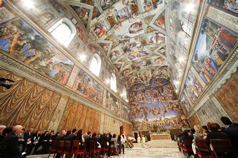 See Beautiful Art Inside the Sistine Chapel