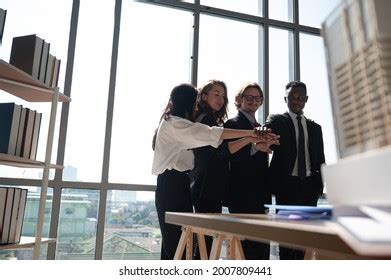 Group Diversity Business People Hands Stack Stock Photo 2007809441 ...