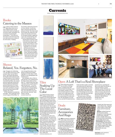 New York Times: Tiles Soaking Up the Local Color