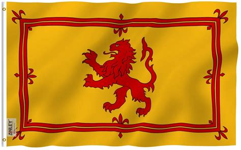 Scotland Royal Rampant Lion - Flag - 3 X 5 ft - Tinnitus Records