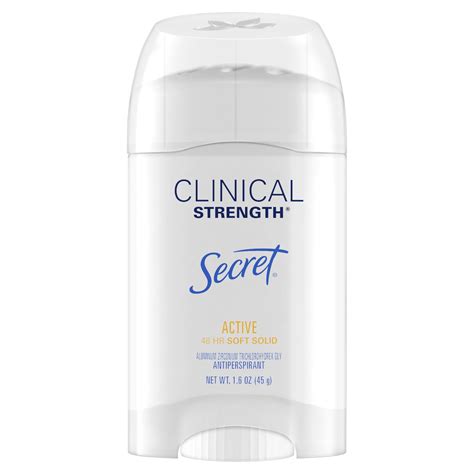 Secret Clinical Strength Antiperspirant and Deodorant for Women Soft ...