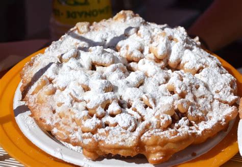 Fried Dough Powdered Sugar stock image. Image of caloric - 161020031