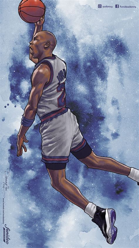 Cool Michael Jordan Cartoon Wallpapers - Wallpaper Cave