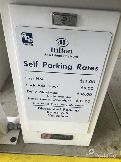 Hilton San Diego Bayfront - Parking in San Diego | ParkMe