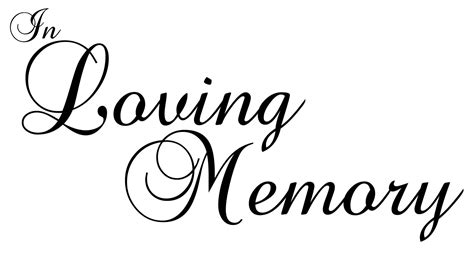 In Loving Memory Background Images - Wallpaper Cave