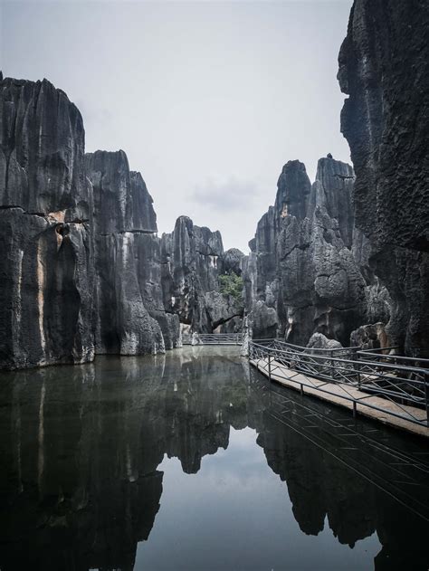 The Stone Forest in Kunming, China! The most visited site of Yunnan! An ...