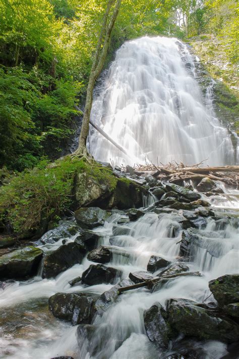 Crabtree Falls off the Blue Ridge Parkway, North Carolina | Places to ...