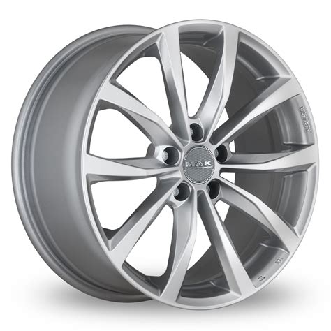 MAK Wolf Silver 16" Alloy Wheels - Wheelbase