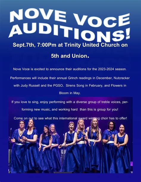 Auditions - Downtown Prince George