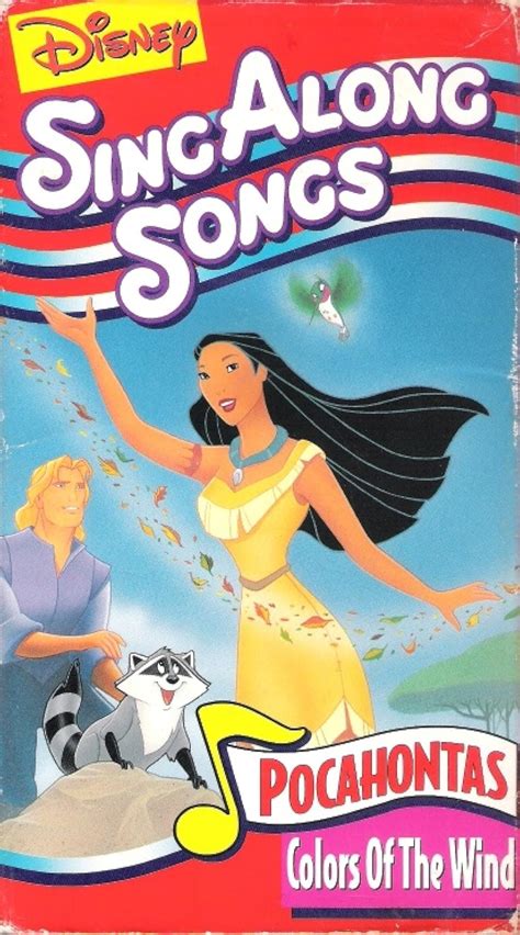 Disney Sing Along Songs Pocahontas Colors Of The Wind Laserdisc | The ...