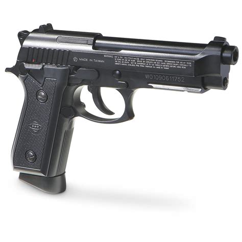 GSG® 92 CO2 .177 cal. BB Air Pistol, Black - 177774, Air & BB Pistols ...