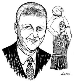 Larry Bird - Indiana Basketball Hall of Fame