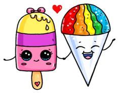 Cute Food Drawings at PaintingValley.com | Explore collection of Cute ...