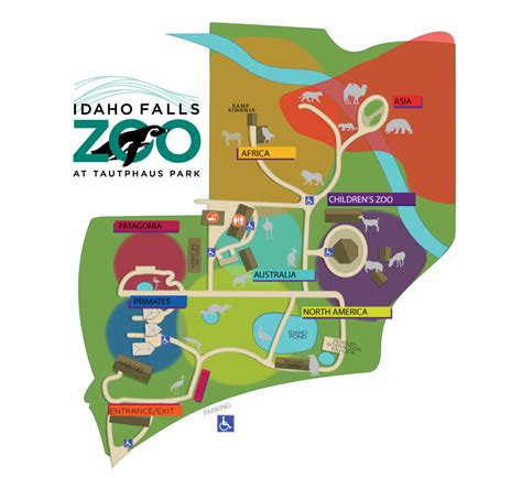 Zoo Map | Idaho Falls, ID