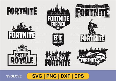 Fortnite Logo SVG Bundle - Gravectory