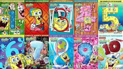 SpongeBob SquarePants:The Complete Seasons 1-12 DVD Sets Best 200 ...