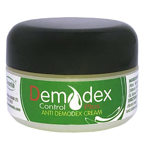 Demodex Control Face Cream for Humans With Demodex Mites, Rosacea, Acne ...