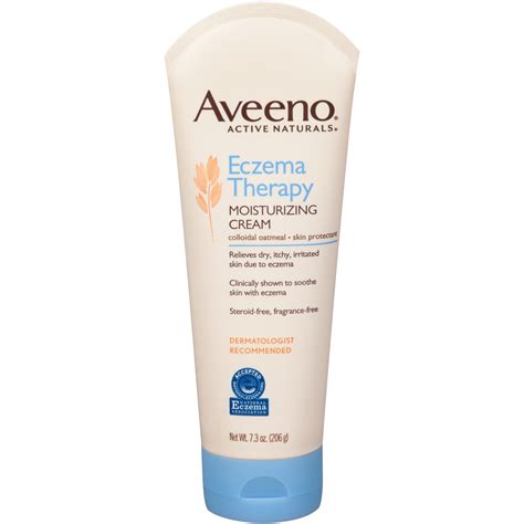 Aveeno Active Naturals Moisturizing Cream, Eczema Therapy 7.3 oz (207 g)