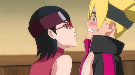 Boruto : premier visuel de Sarada après l'ellipse, les fans de Naruto ...