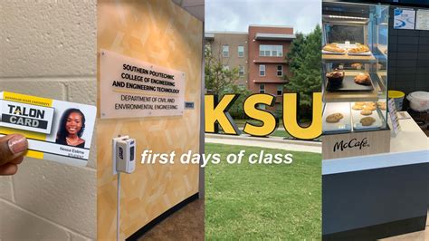 KSU VLOG: my REAL first day of classes | Kennesaw state university ...