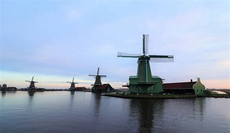 Zaanse Schans Windmills Free Stock Photo - Public Domain Pictures