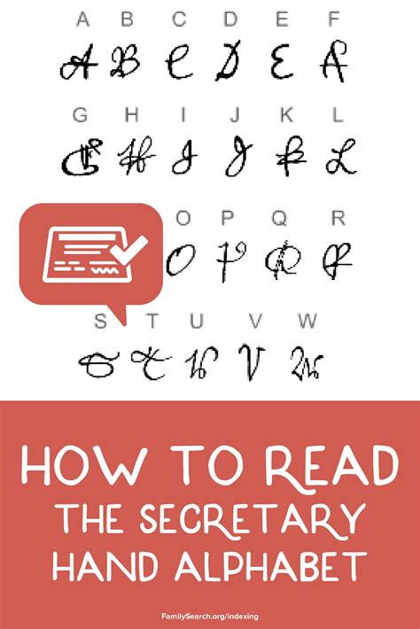 Are you struggling to read that old secretary handwriting? Watch this ...