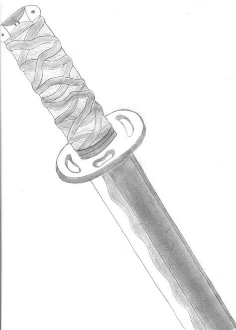 My First Katana Drawing by Cuban-artist on DeviantArt