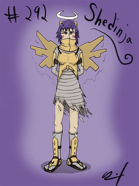 Shedinja Gijinka by GhosTyce on DeviantArt