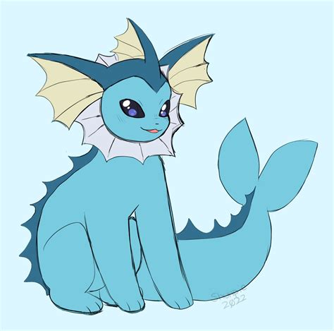 Vaporeon fan art by Kiripi on DeviantArt