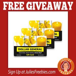 Free Dollar General Gift Card Giveaway - Julie's Freebies