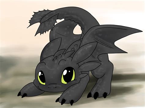 Toothless Dragon Drawing