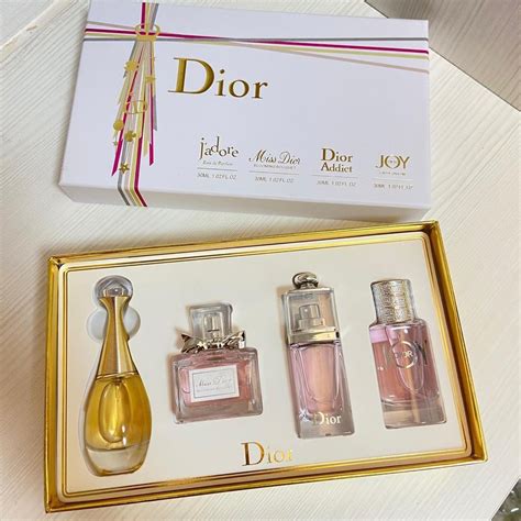 Gift Set Perfume Christian Dior 4 In 1 | Shopee Malaysia