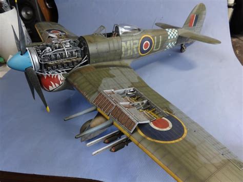 Hawker Typhoon Bubbletop 1/24 Ww2 Aircraft, Model Aircraft, Aircraft ...