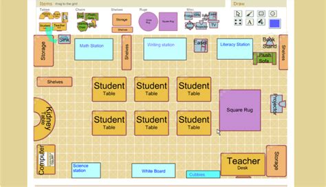 Classroom Sketch - Educational Portfolio