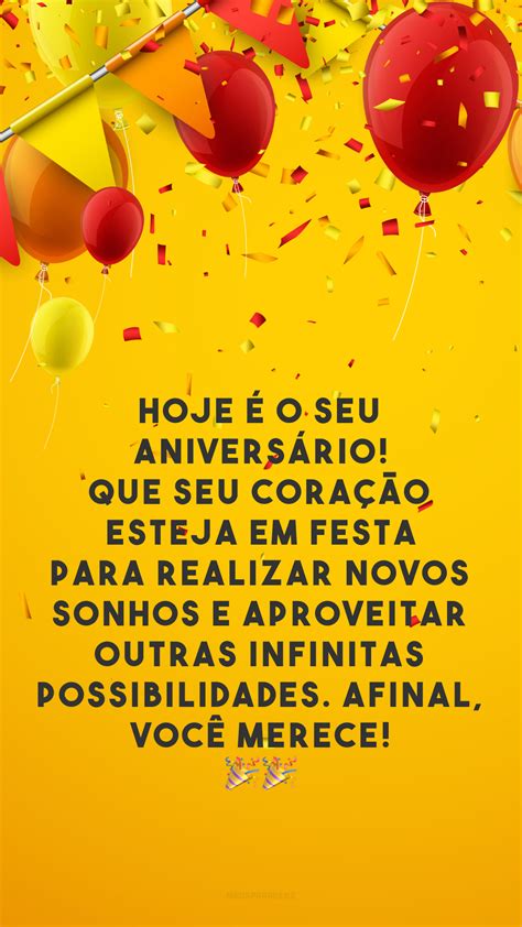 40 frases de aniversário com carinho para felicitar as pessoas queridas