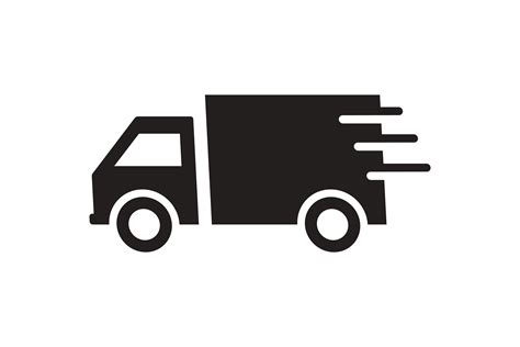 Delivery Truck Icon Logo Graphic by Redgraphic · Creative Fabrica