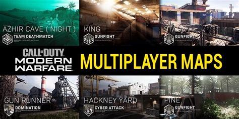 All Call of Duty: Modern Warfare Maps (2019/2020) | Full List including ...